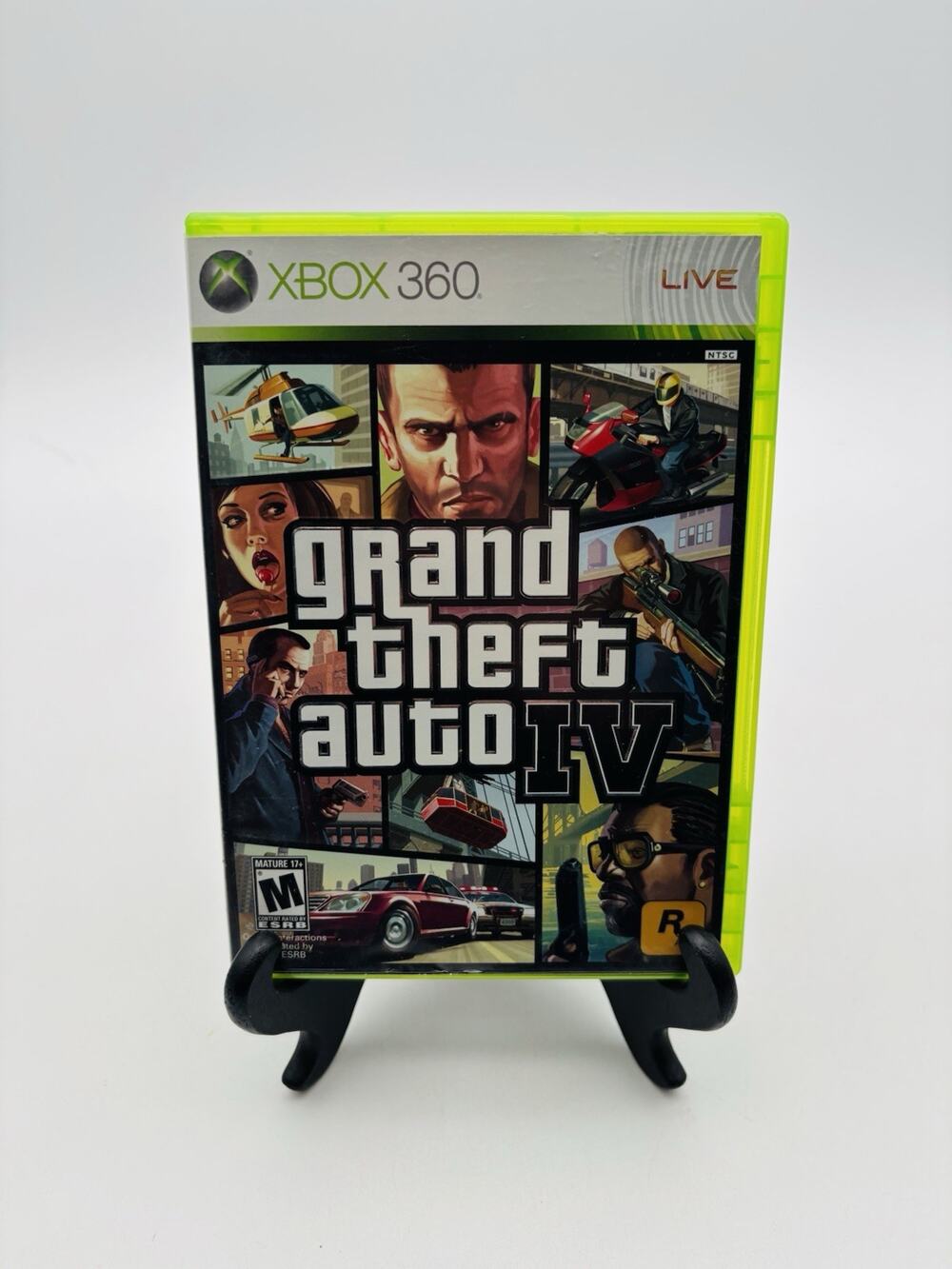 Grand Theft Auto IV Microsoft Xbox 360 CIB Complete Tested Works VG Condition